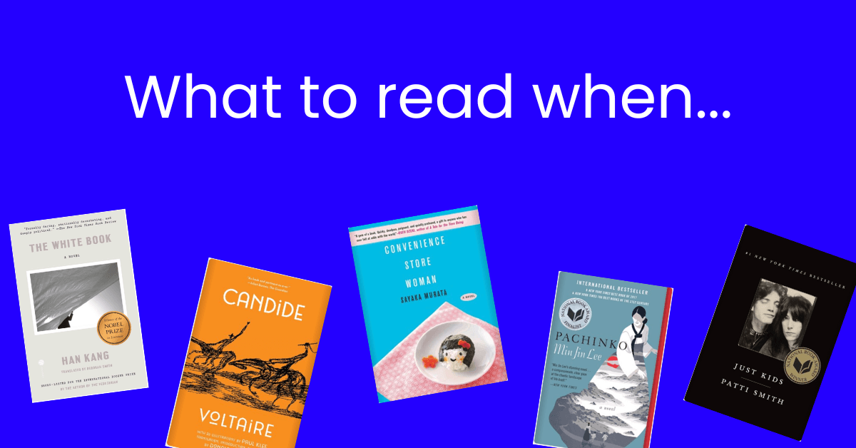 What to Read When… (A Mood-Based Book Guide)
